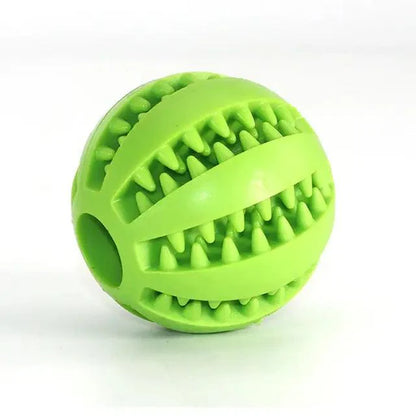 Durable Interactive Rubber Balls for Small & Large Dogs