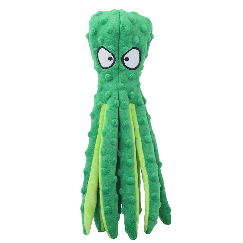 Pet Plush Octopus Toy 