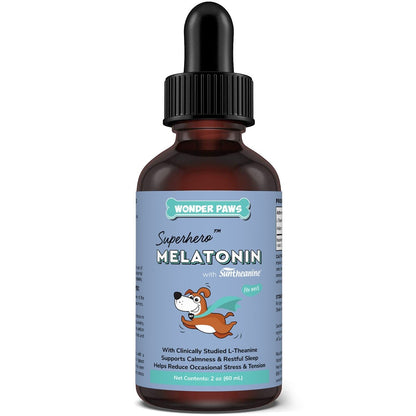 Wonder Paws Melatonin for Dogs – Pet Melatonin with L-Theanine (Suntheanine®)