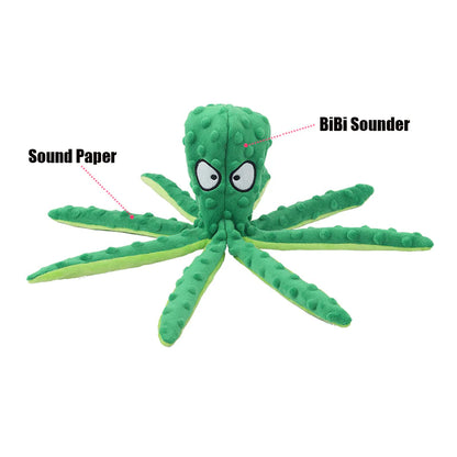 Pet Plush Octopus Toy 