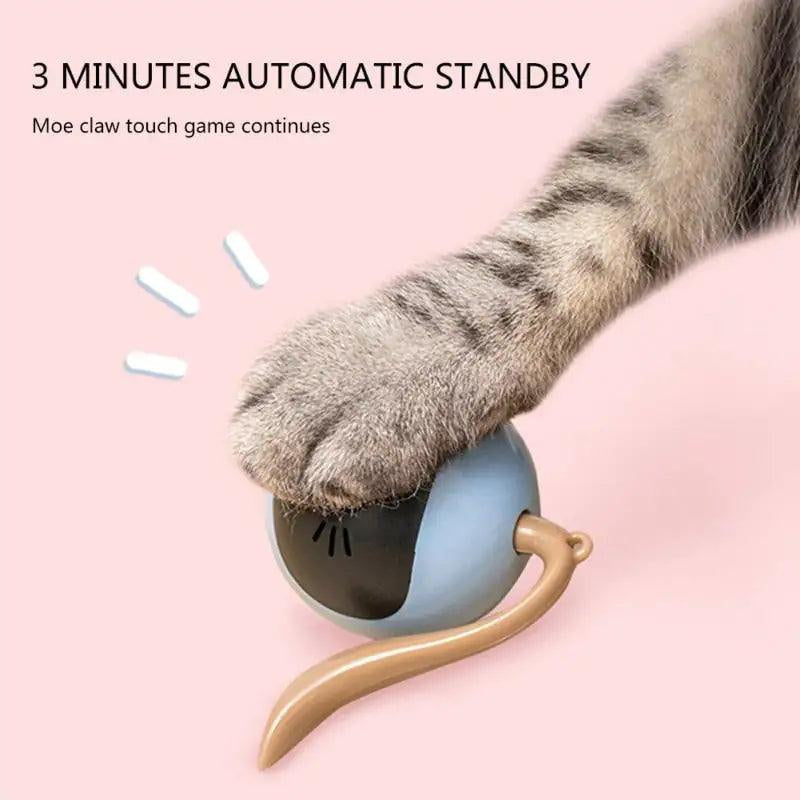 Smart Self-Rotating Cat Toy: Engaging Motion Sensor Fun