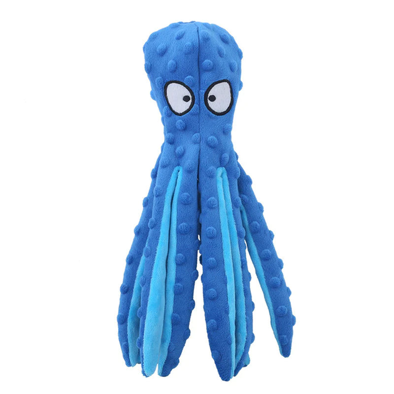 Pet Plush Octopus Toy 