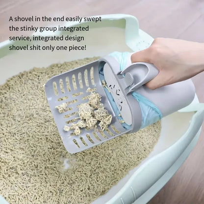 Portable Detachable Large Capacity Cat Litter Scooper