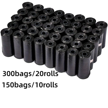 300/150Pcs Dog Poop Bags