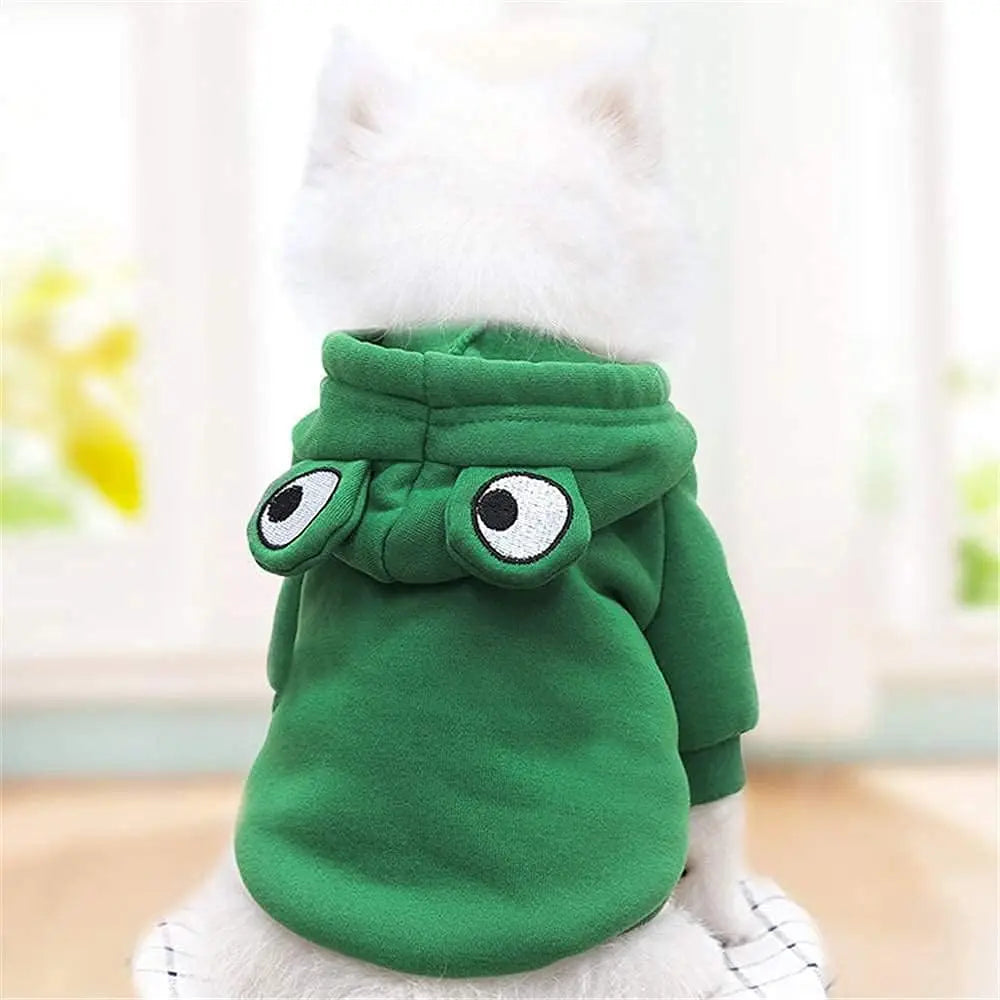 Dog Frog Hooded Sweatshirt