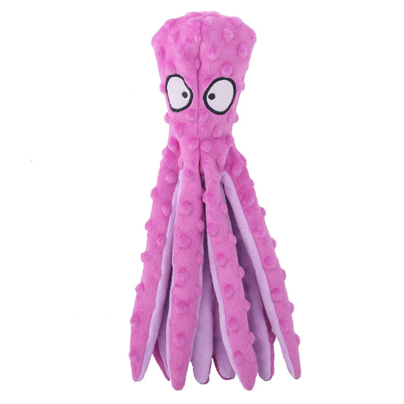 Pet Plush Octopus Toy 