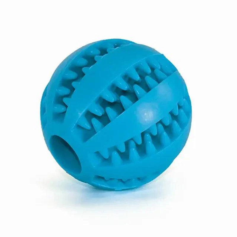 Durable Interactive Rubber Balls for Small & Large Dogs