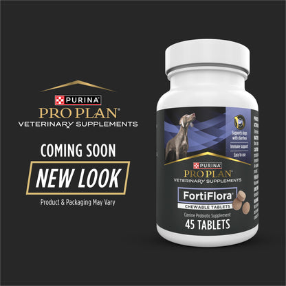 Purina Pro Plan Veterinary Supplements FortiFlora Dog Probiotic Supplement