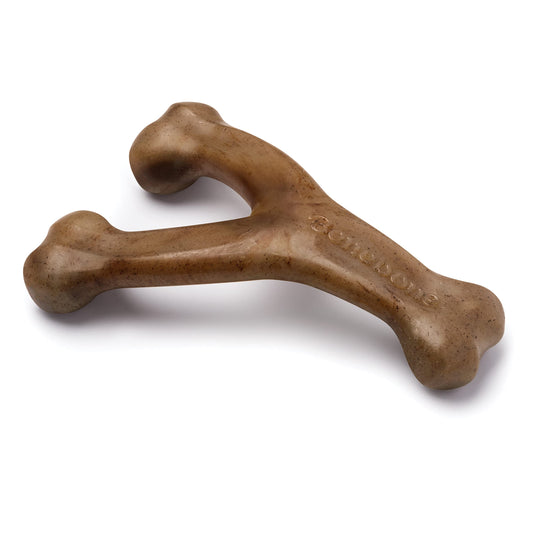 Benebone Wishbone Durable Dog Chew Toy for Aggressive Chewers