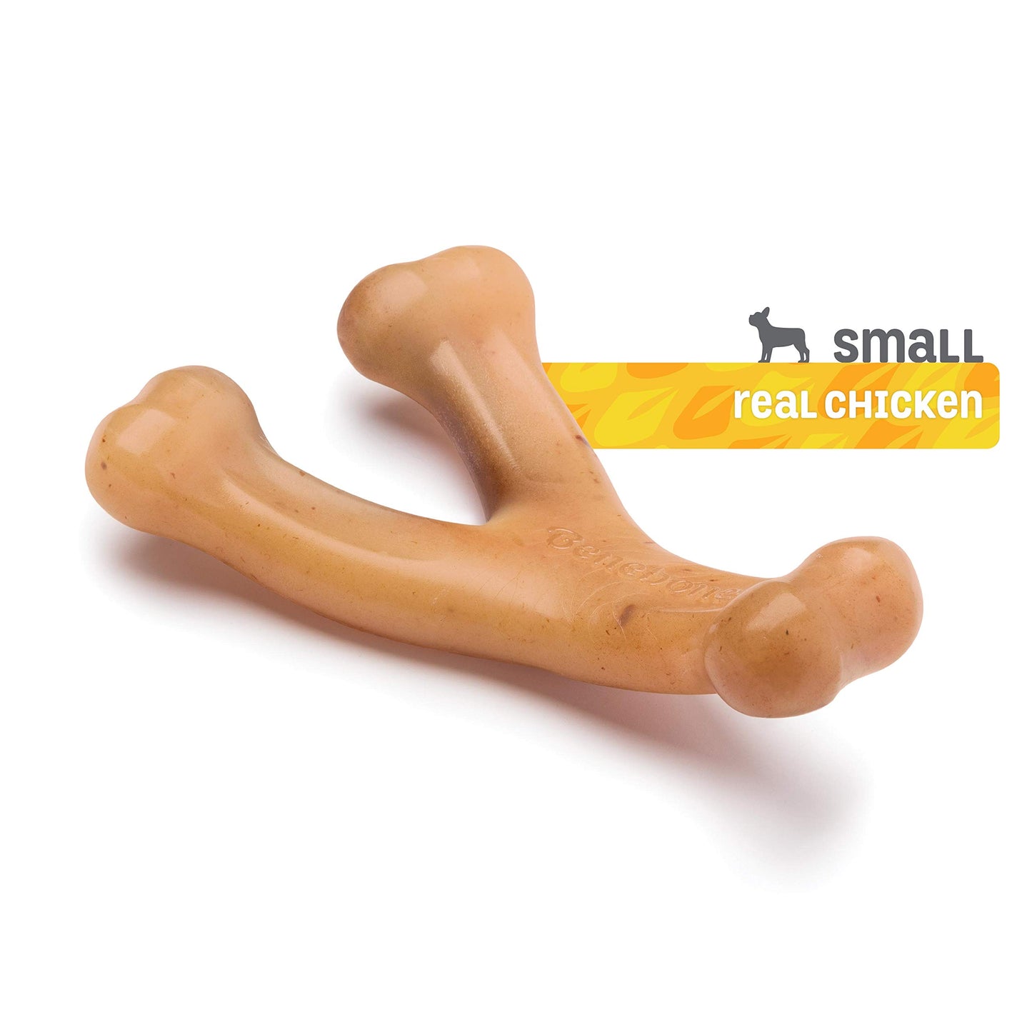 Benebone Wishbone Durable Dog Chew Toy for Aggressive Chewers