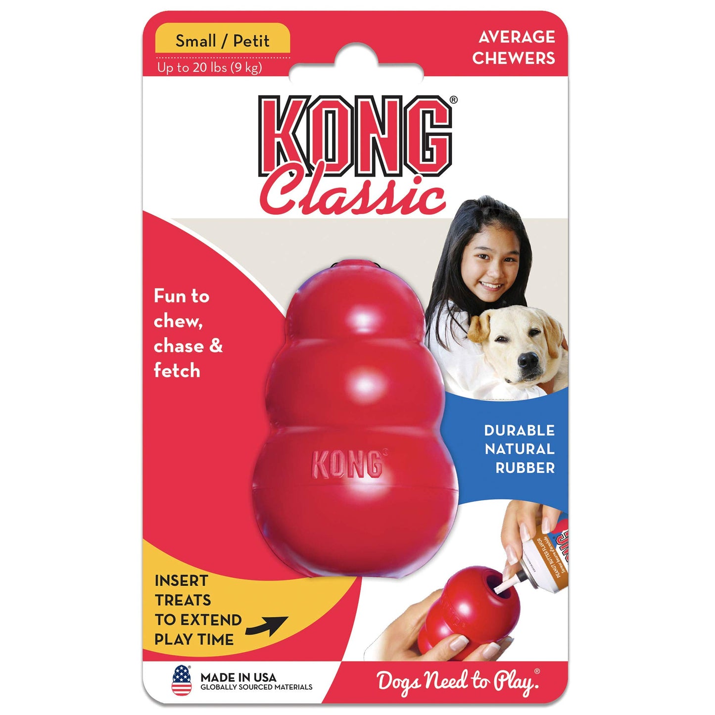 KONG Classic Stuffable Dog Toy