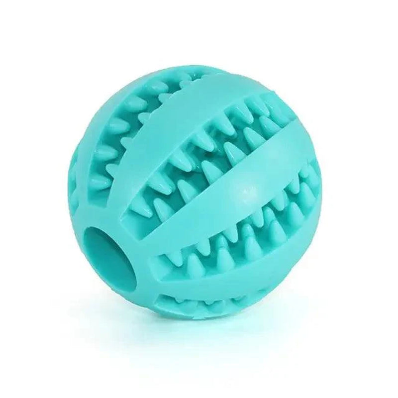 Durable Interactive Rubber Balls for Small & Large Dogs