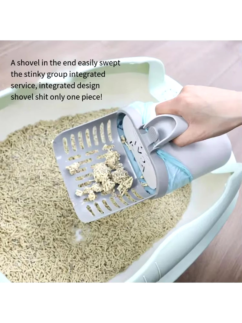 Portable Detachable Large Capacity Cat Litter Scooper