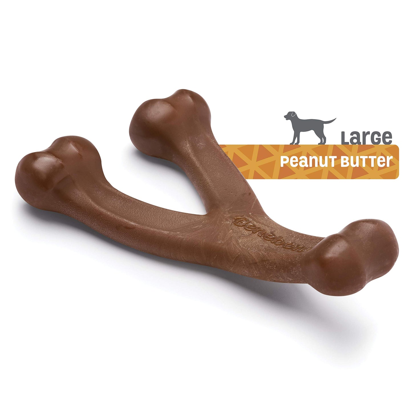 Benebone Wishbone Durable Dog Chew Toy for Aggressive Chewers