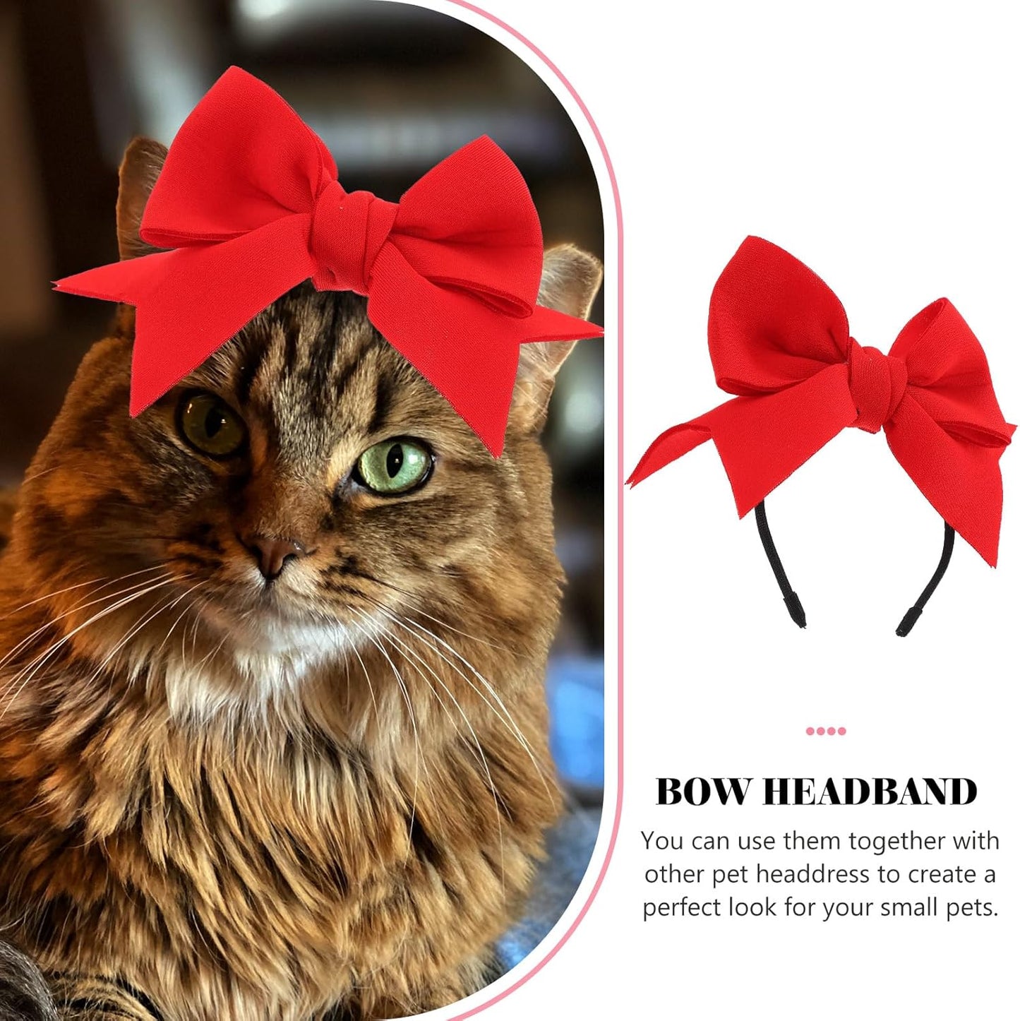 Headbands Dog Bow