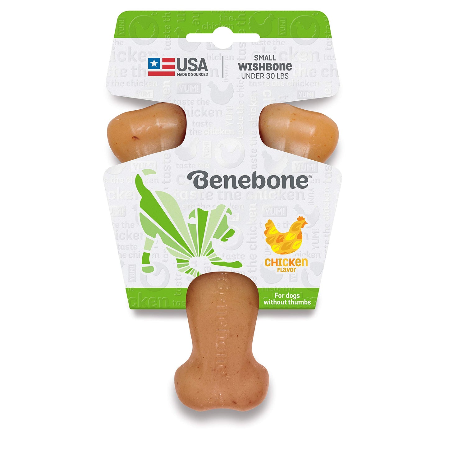 Benebone Wishbone Durable Dog Chew Toy for Aggressive Chewers