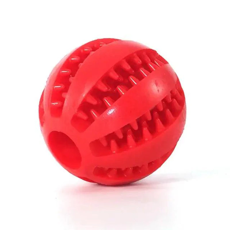 Durable Interactive Rubber Balls for Small & Large Dogs