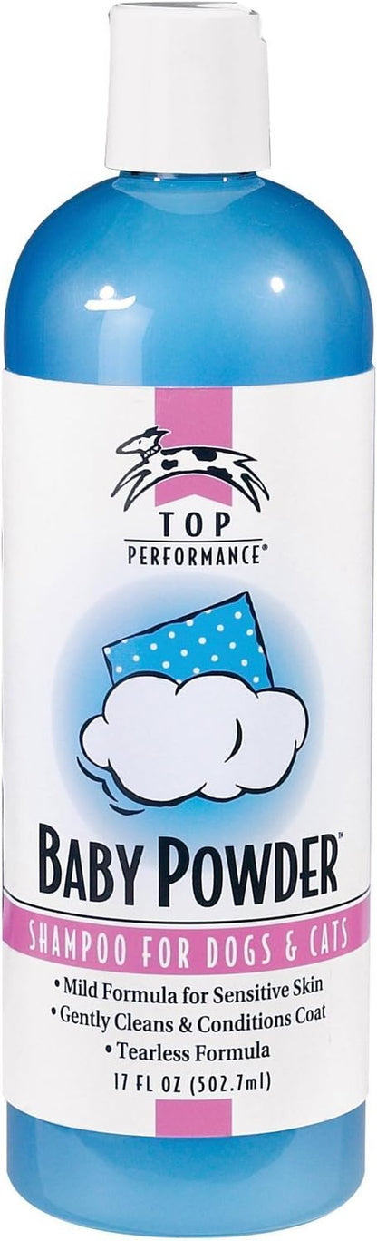 Baby Powder Pet Shampoo 17 Oz. 