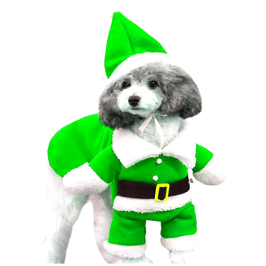 Dog Santa Costume