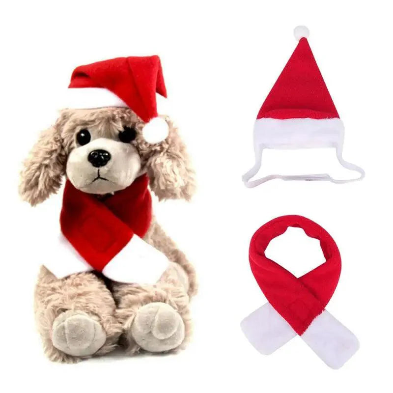 Festive Pet Christmas Costume Set