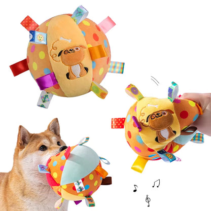 Interactive Ball Dog Toy for Aggressive Chewers 