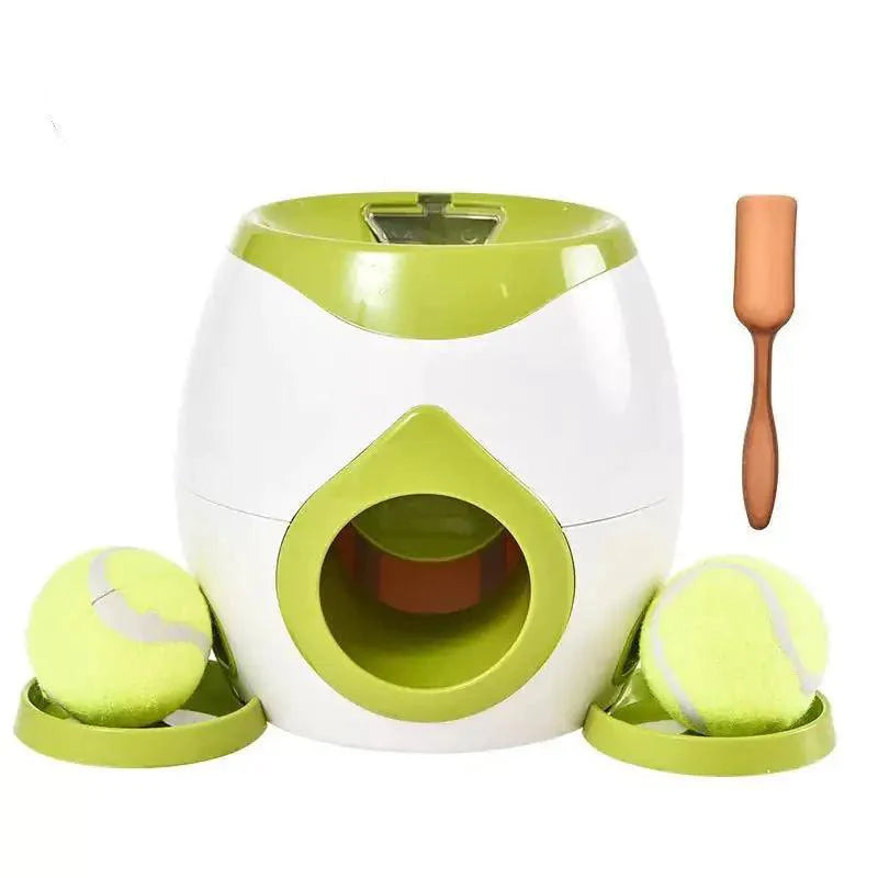 Smart Pet Feeder with Auto Tennis Ball Launcher