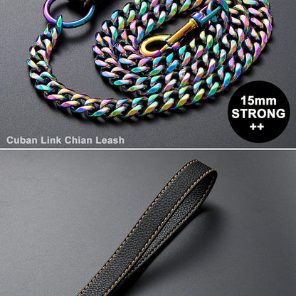 Chain Leash for Medium Large Dogs 3.5ft