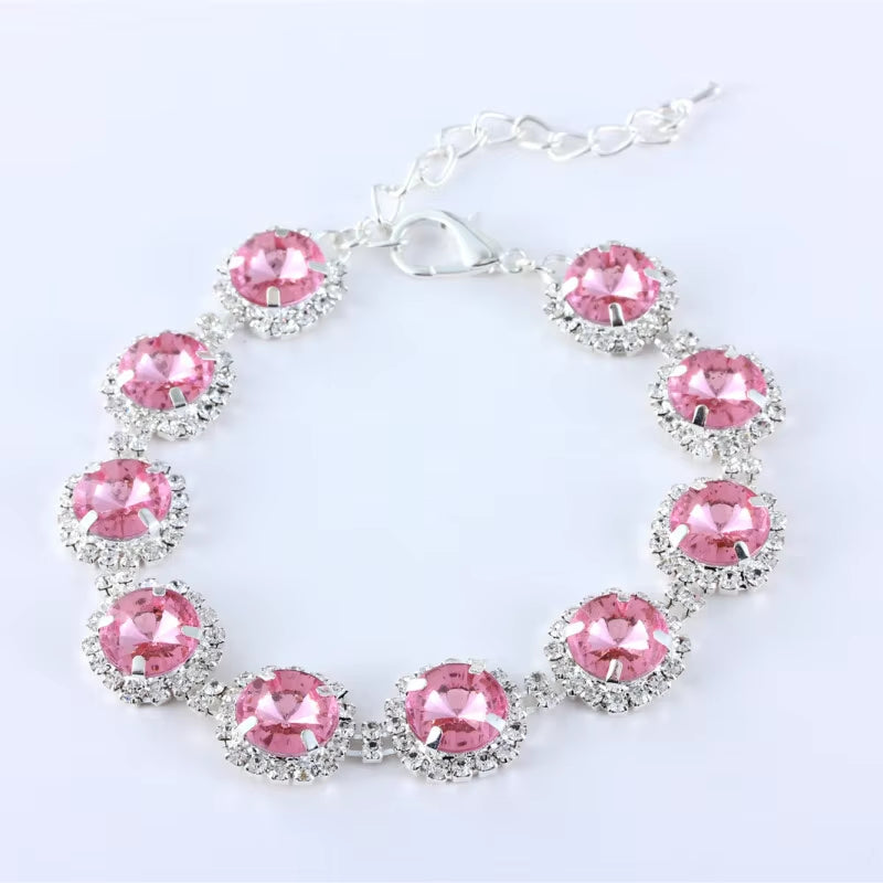 Jewelry Rhinestone Designer Dog Collar 