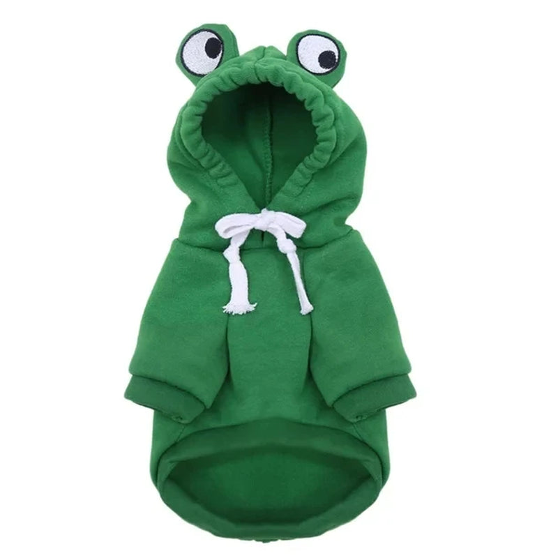 Dog Frog Hooded Sweatshirt